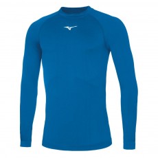 Mizuno Maglia Termica Intima Core Manica Lunga Royl/Bianco